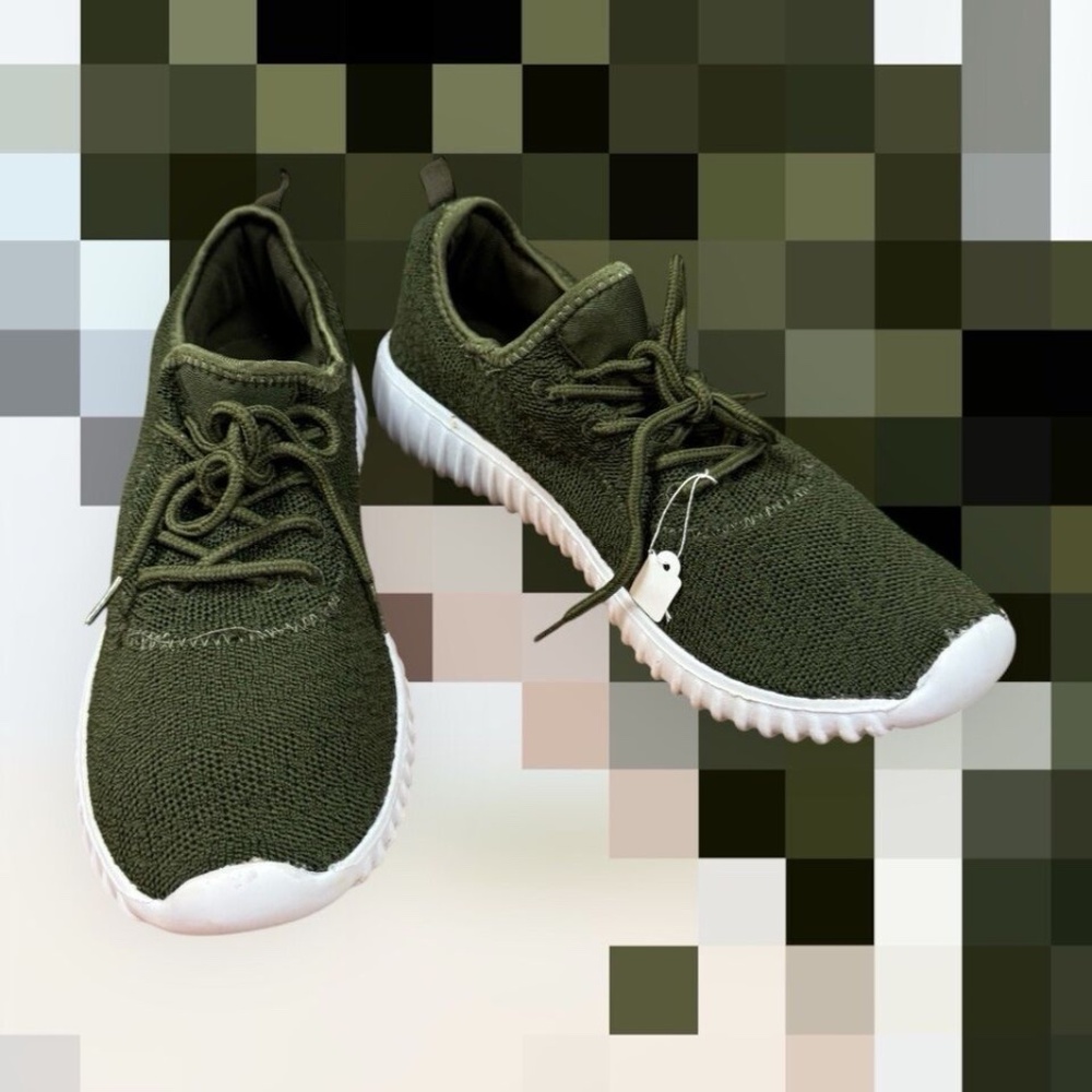 Zone Pro,Men’s,Sneaker Comfort,Olive green,Sz 10,Lace Up,Non-slip rubber sole.!